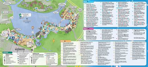 Brand New Map Of Disney Springs Released! | Disney Dining