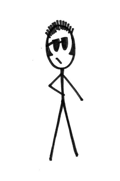 Cool Stick Man - ClipArt Best