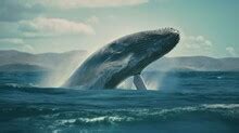 Blue Whale Breaching Free Stock Photo - Public Domain Pictures