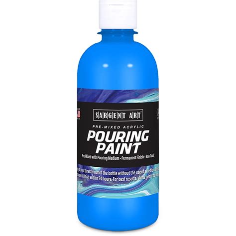 Acrylic Pouring Paint, 16 Oz., Spectral Blue | Michaels