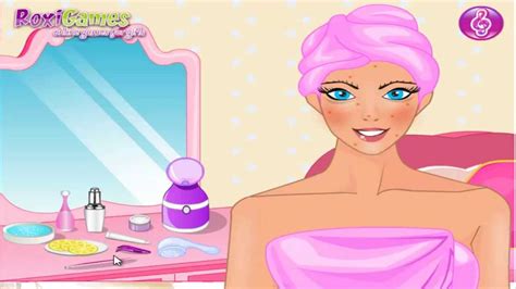 Barbie Games / Barbie Wedding Facial Makeover Game | Girls Games | HD - YouTube