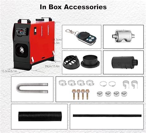 Diesel Heater 8KW, WIPPRO 12V Diesel Heater All in One, Diesel Air ...