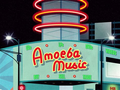 Amoeba Music by Jane Gardner on Dribbble