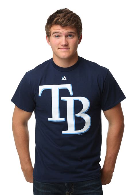 Tampa Bay Rays Official Logo Men's T-Shirt