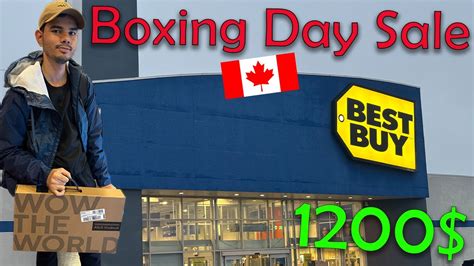 Boxing Day in Canada New International Student buys Laptop #canada # ...