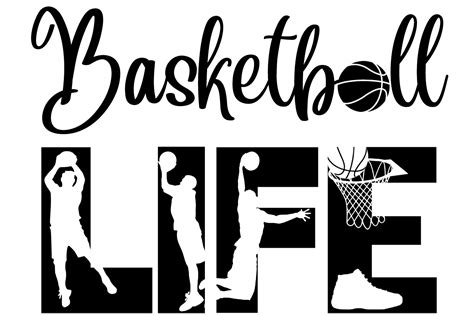 Basketball Life SVG Cutting File for the Cricut