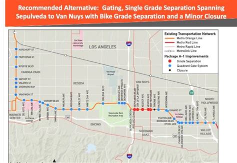 LA’s Metro Orange Line route across the Valley could get faster. Here’s ...