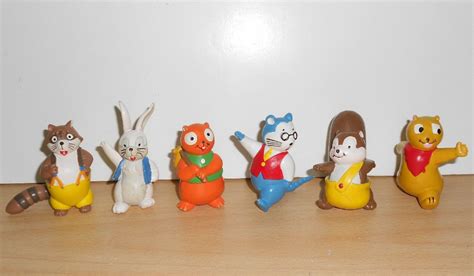 Complete Set 6 Figure Fables of the Green Forest Rocky Chuck Maia Borges 1983 | eBay | Fables ...