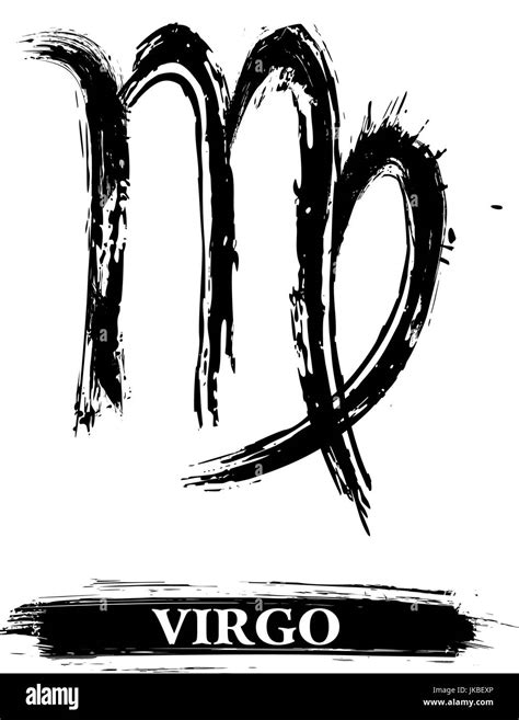 Virgo symbol hi-res stock photography and images - Alamy