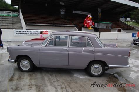 Austin Cambridge A55 MarkII 1959-1961 (sedan 4d), left side view ...