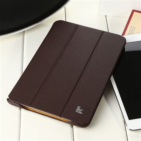 Classic Premium Leatherette Smart Cover Case // iPad Mini (Black ...