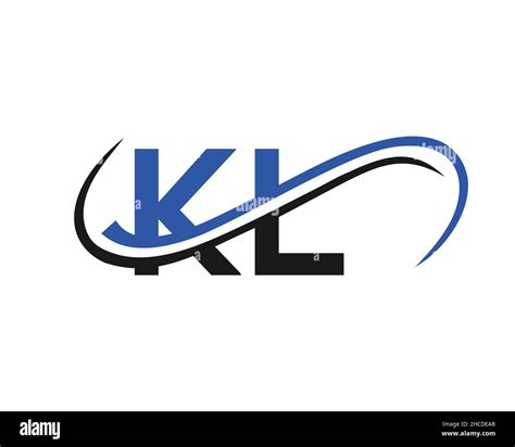 Initial KL Logo Design. KL Letter Linked Business Logo. KL logo Design for Financial ...