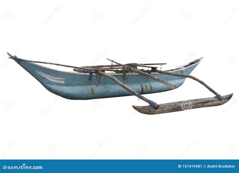 Fisherman Boat on a White Background Stock Image - Image of transportation, travel: 157419481