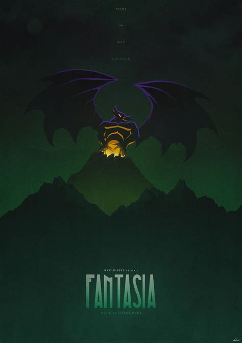 Night on Bald Mountain - Fantasia Poster by edwardjmoran on DeviantArt