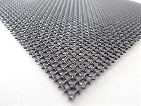 48 Inch x 25 Ft - Black Stainless Steel Security Mesh Screen Roll