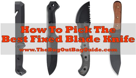 Best Fixed Blade Knife - Tips & Reviews For Choosing Yours