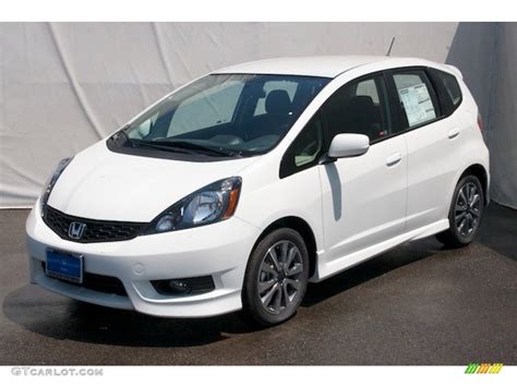 Taffeta White 2013 Honda Fit Sport Exterior Photo #69302210 | GTCarLot.com