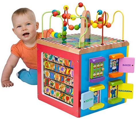 ALEX Toys Discover My Busy Town Wooden Activity Cube Only $29.99 + Free ...