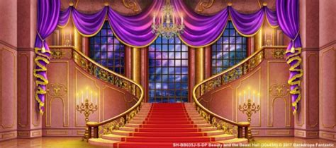 Beauty and the Beast Backdrops for Rent | Music Theatre International