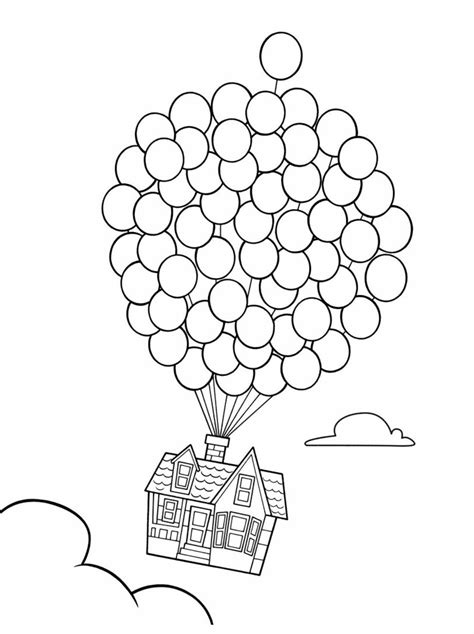 Coloring Pages Of Balloons