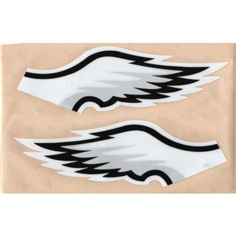 PHILADELPHIA EAGLES FULL SIZE FOOTBALL HELMET DECALS W/BUMPERS on eBid ...