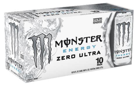 Monster Zero Ultra Energy Drink, 10 cans / 16 fl oz - Kroger