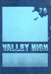 Valley High School - Yearbook (Escondido, CA), Covers 1 - 1