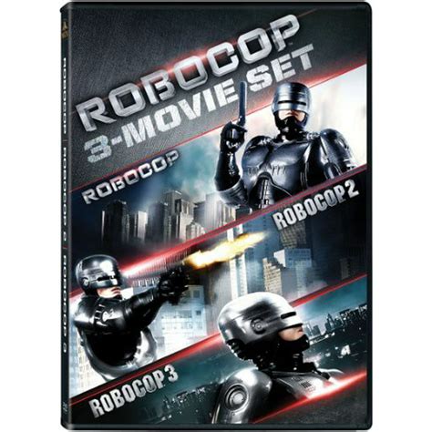 RoboCop Trilogy Collection (DVD + Blu-ray) - Walmart.com - Walmart.com