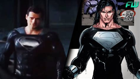 Snyder Cut: Why Henry Cavill Dons The Black Superman Suit?