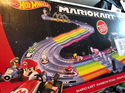 Hot Wheels Mario Kart Rainbow Road Track is a Collectors Dream