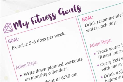 How I Stick to My Fitness Goals | Abby Organizes