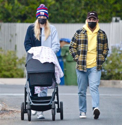 Sophie Turner and Joe Jonas - Go For a Stroll With Baby in LA 11/11/2020 • CelebMafia