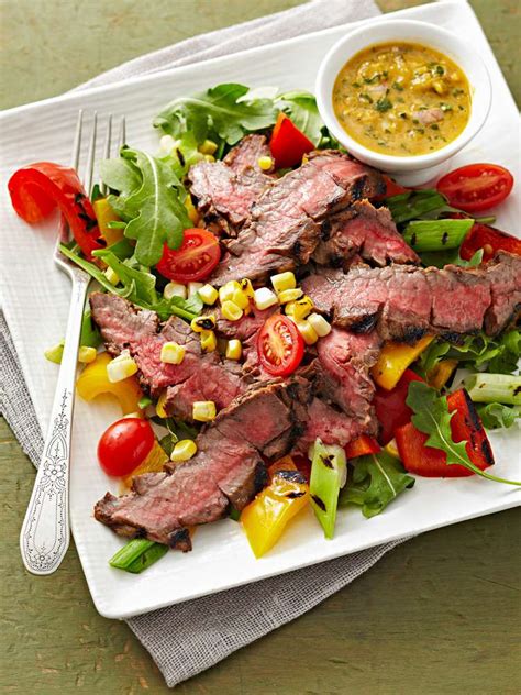 Grilled Flank Steak Salad