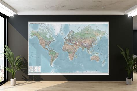 Maps Canvas Prints Wall Decor - WhiteClouds