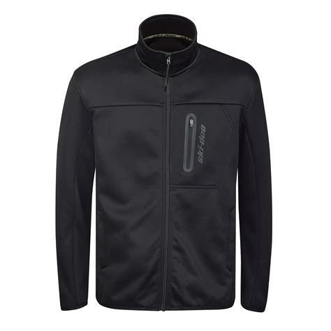 Ski-Doo Tech Mid Layer Fleece Black | SkiDooGear.com