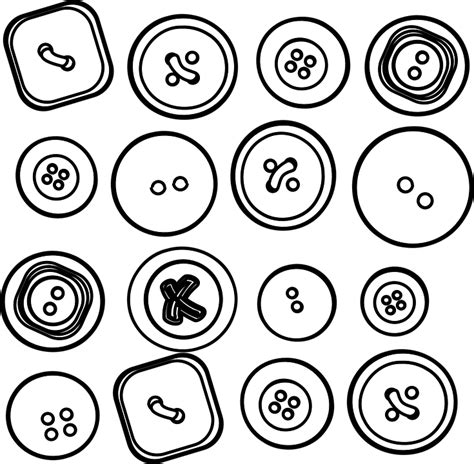 Free vector graphic: Buttons, Fastners, Assorted Buttons - Free Image on Pixabay - 312190