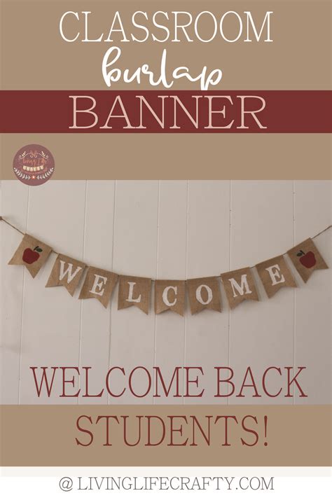 Back to School Welcome Banner Burlap Banner Teacher - Etsy | Burlap banner, Welcome banner ...