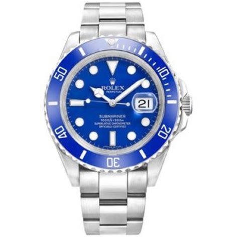 Rolex Submariner White Gold Watch price in Pakistan, Rolex in Pakistan at Symbios.PK