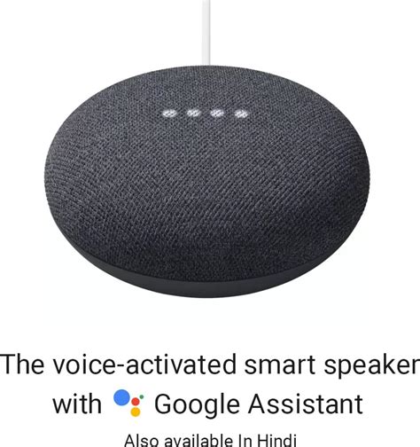 Google Nest Mini (2nd Gen) with Google Assistant Smart Speaker (Charcoal) - Price History