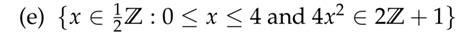 Solved 4.1.1 Describe the following sets in roster notation, | Chegg.com