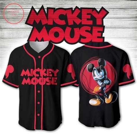 [Available Now] Mickey Mouse Disney Baseball Jersey - Alishirts.com ...