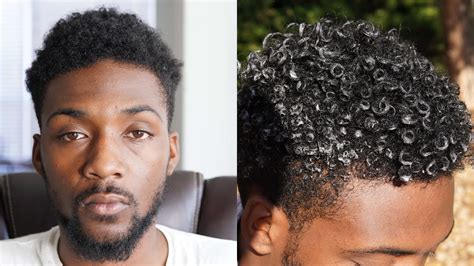 Black Men Curly Hairstyles