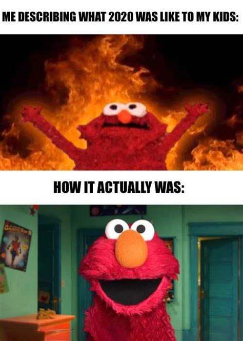 Elmo Fire Meme Discover more interesting Burning Elmo, Elmo Fire, Hellmo, Potty memes. https ...