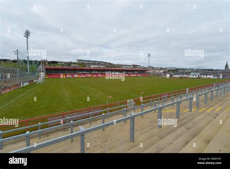 Celtic Park GAA sports stadium in Londonderry, Northern Ireland Stock ...