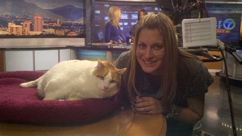 Mr. Meow visits Action 7 News