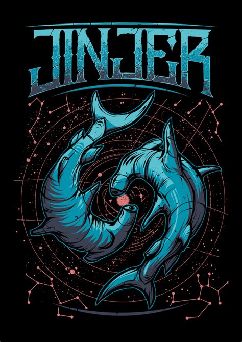 JINJER INTERNATIONAL MERCH STORE — JINJER - Pisces - T-SHIRT | Metal ...