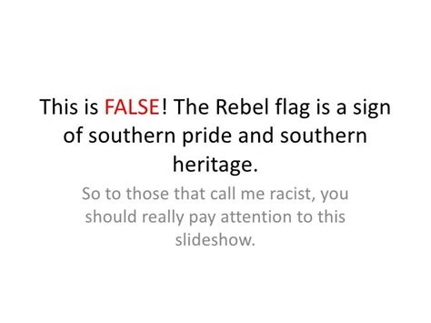 The Real Meaning of the Rebel Flag