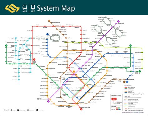 Singapore Future MRT/LRT Map (April 2019) « Blog | lesterchan.net