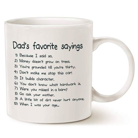 Fathers Day Gifts Funny Dads Favorite Sayings Christmas Gifts, Funny ...