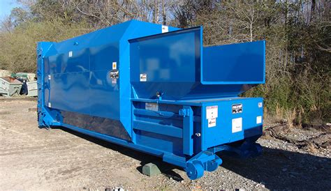 Marathon RJ-250 Ultra Self-Contained Compactor/Container - Municipal Equipment, Inc.